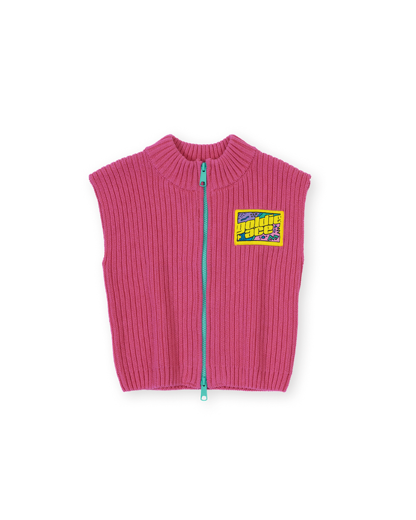 Goldie and Ace - Apres surf rib knit vest (5 jaar)