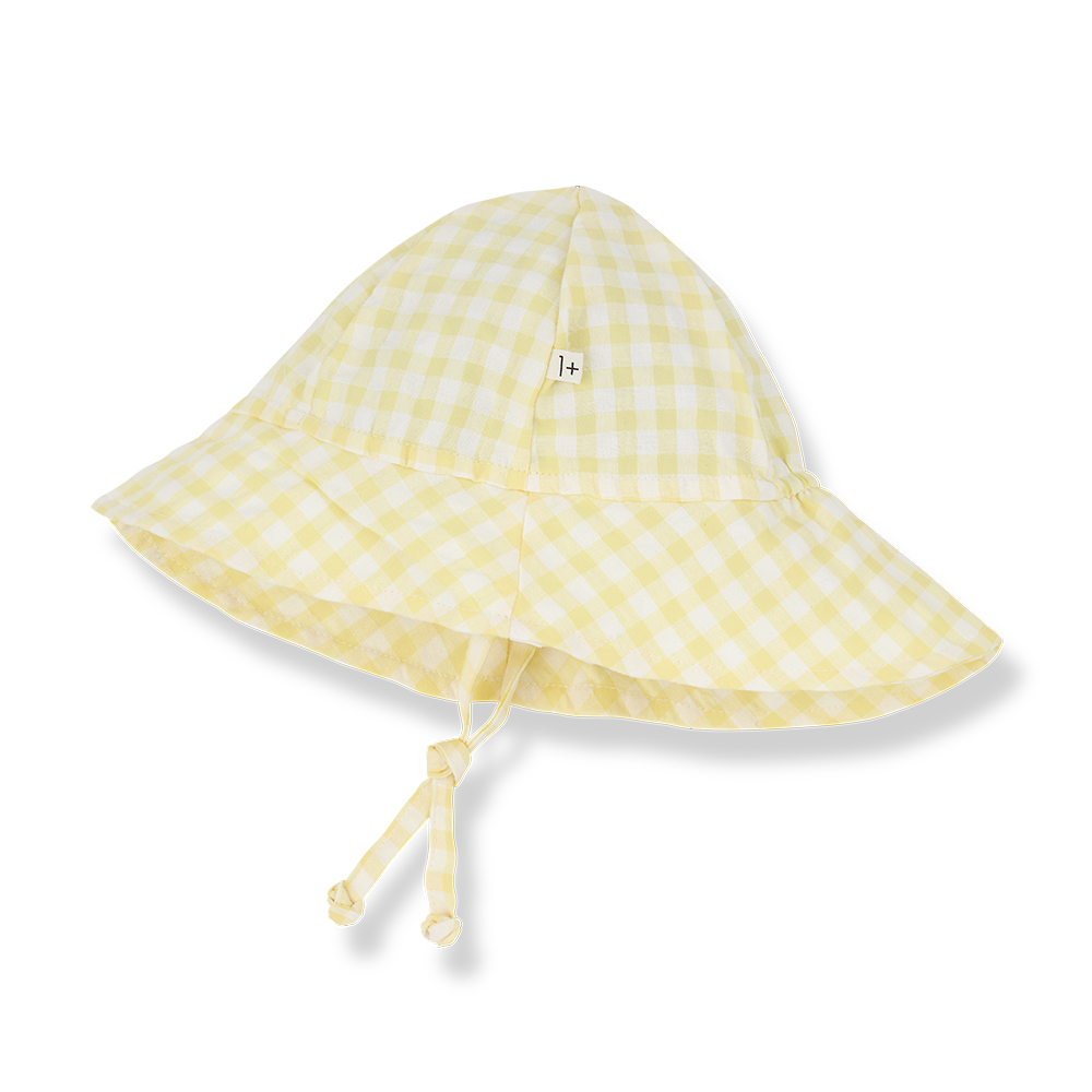 1+ in the family - Hat - Pastel-yellow (T1)