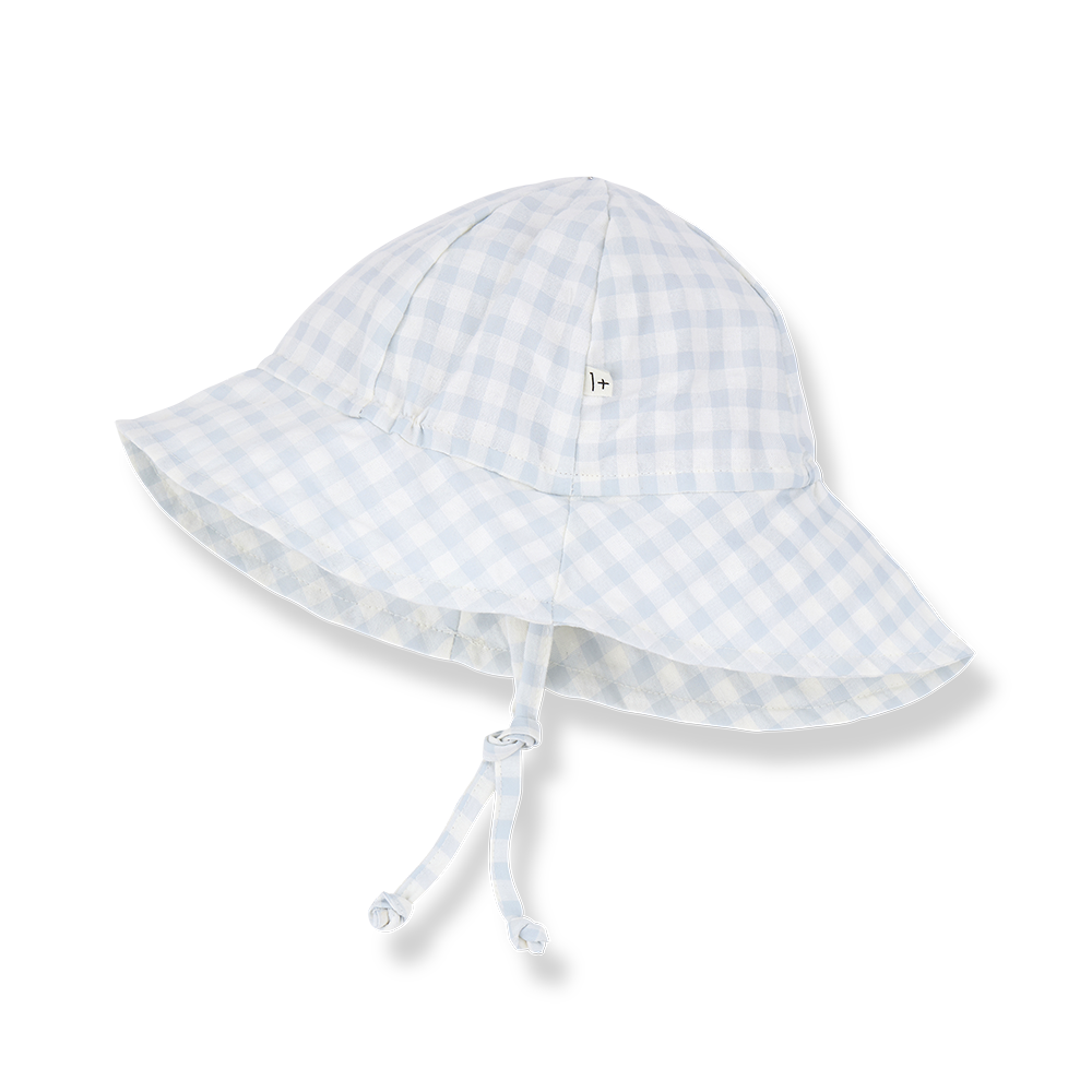 1+ in the family - Hat - Misty-blue (T2)