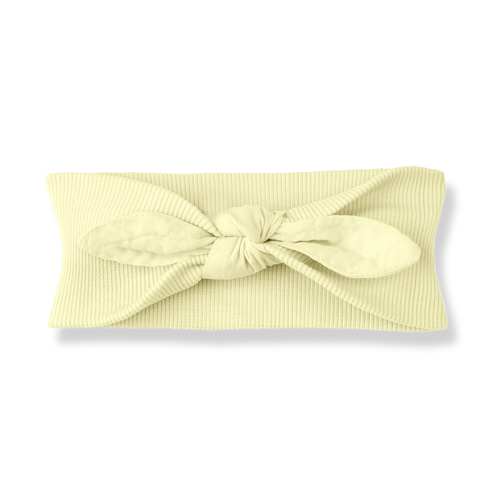1+ in the family - Bandeau - Pastel-yellow