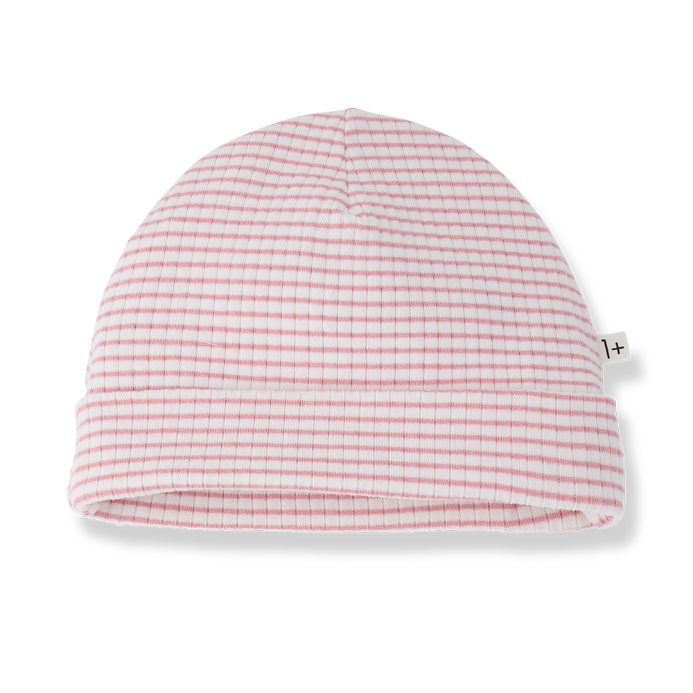 1+ in the family - Beanie - Strawberry (T2)