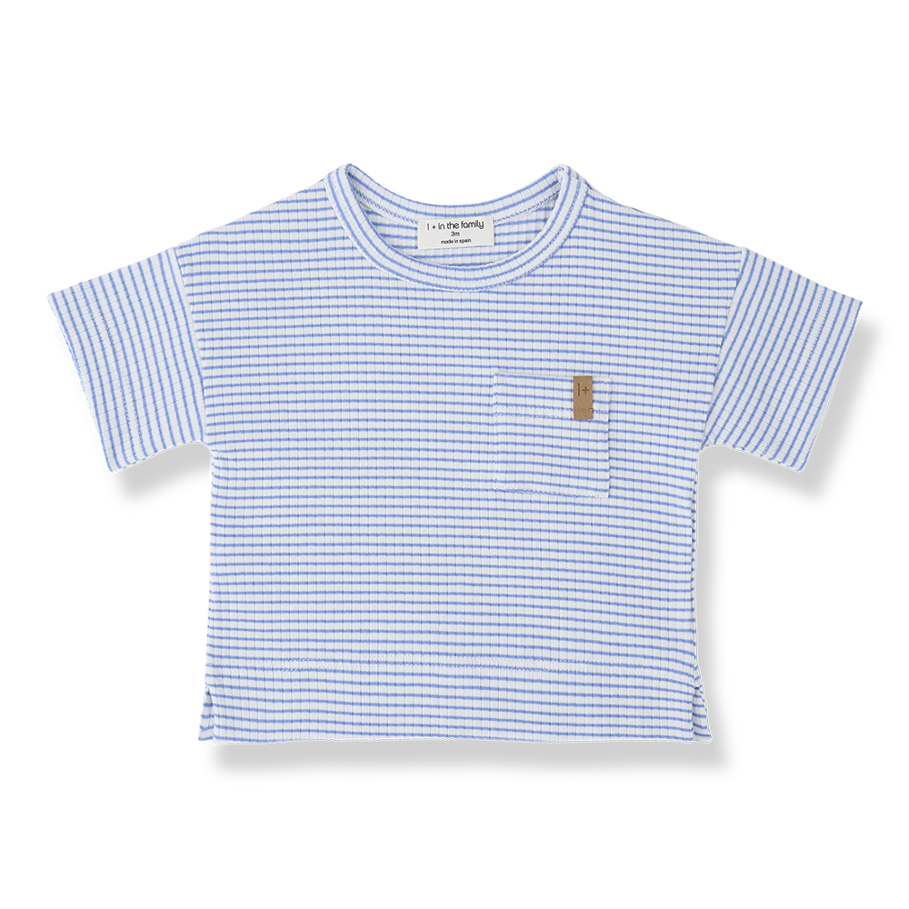 1+ in the family - S.sleeve t-shirt - Ultramarine