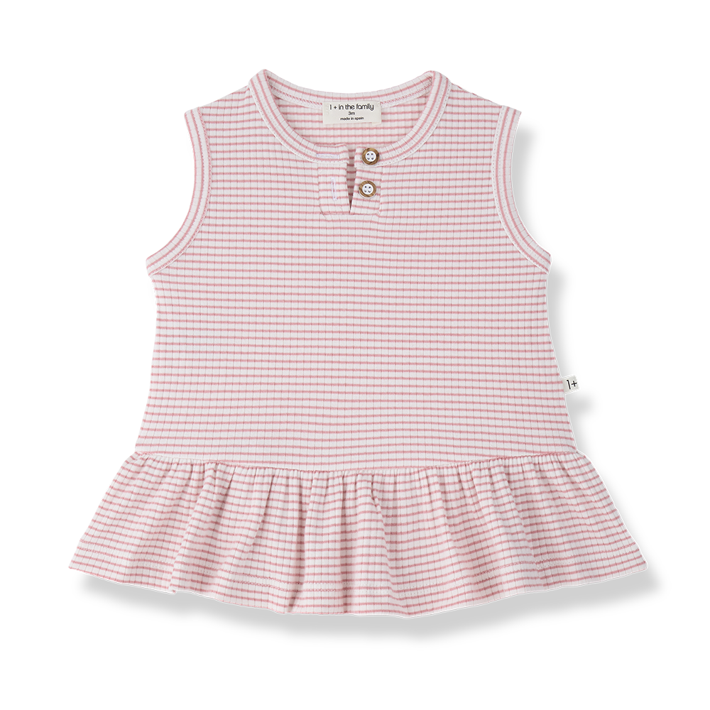 1+ in the family - Dress - Strawberry