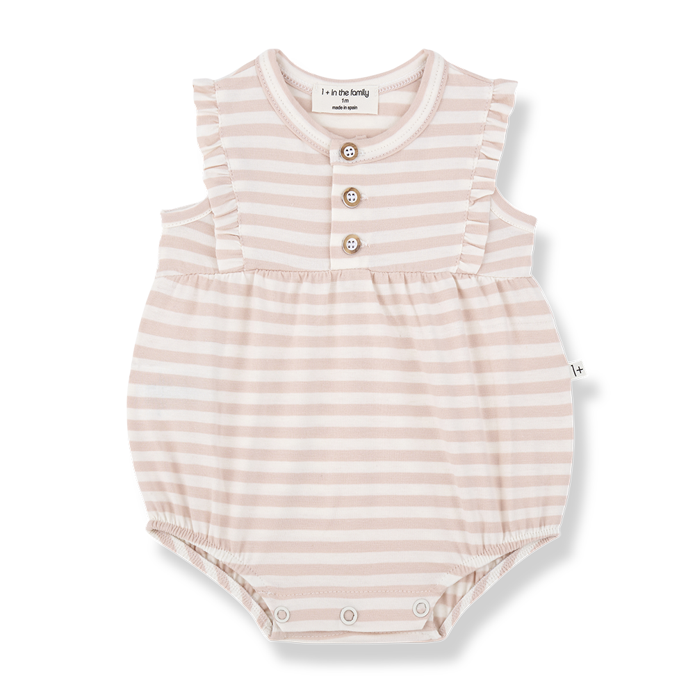 1+ in the family - Romper - Blossom (3 maand)