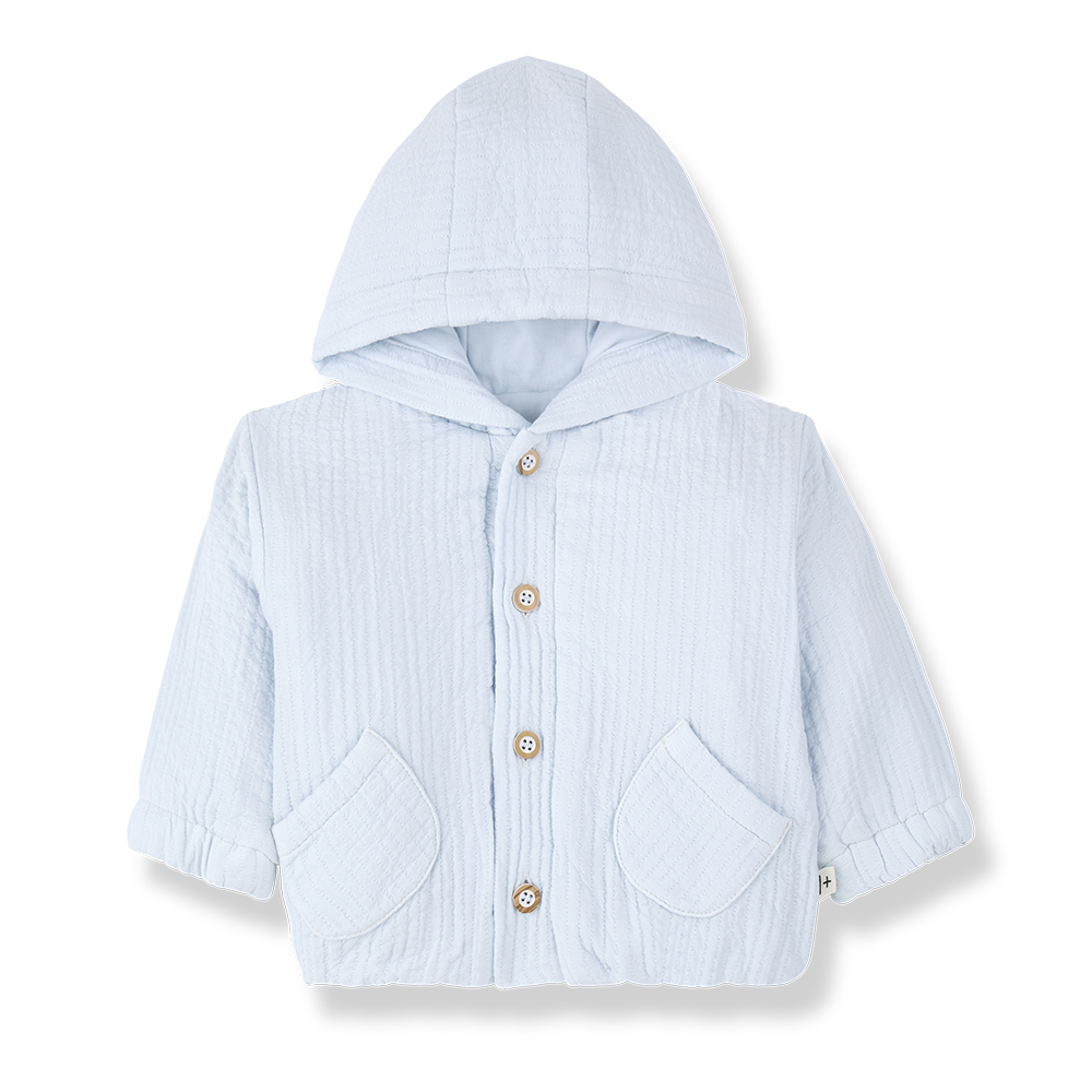 1+ in the family - Padded jacket - Misty-blue (9 maand)