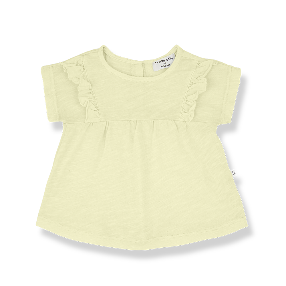 1+ in the family - Blouse - Pastel-yellow (3 maand)