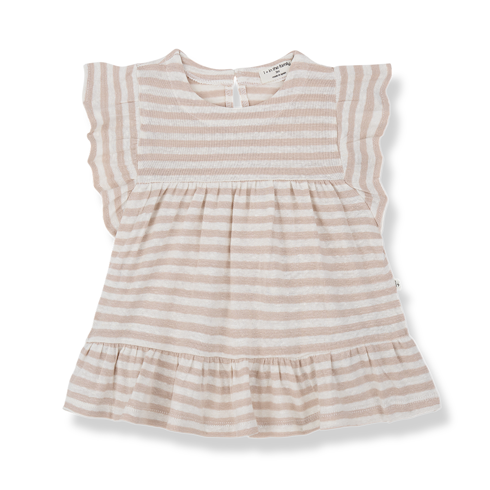 1+ in the family - Dress - Rose (24 maand)