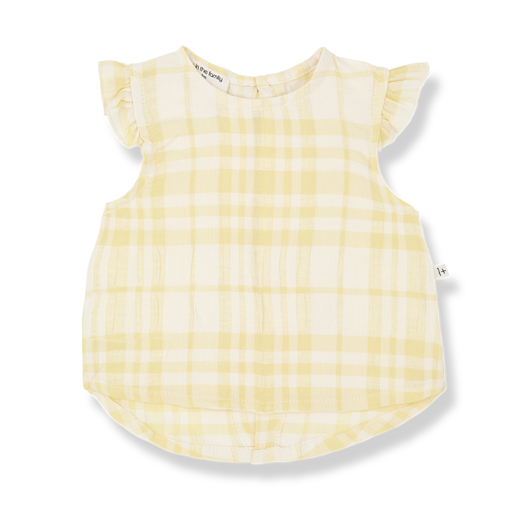 1+ in the family - Blouse - Lemon (36 maand)
