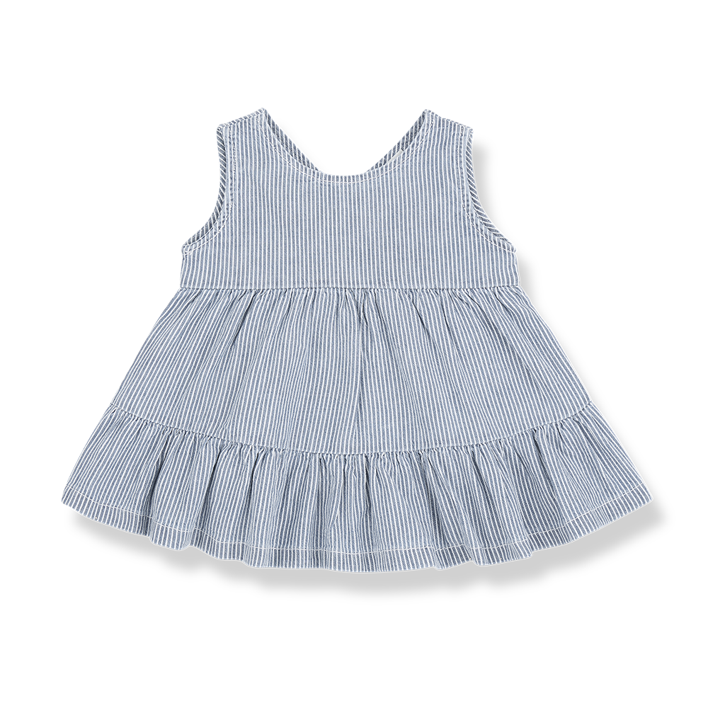 1+ in the family - Dress - Denim (18 maand)