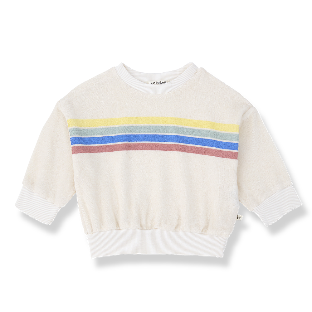 1+ in the family - Sweater - Off-white (18 maand)