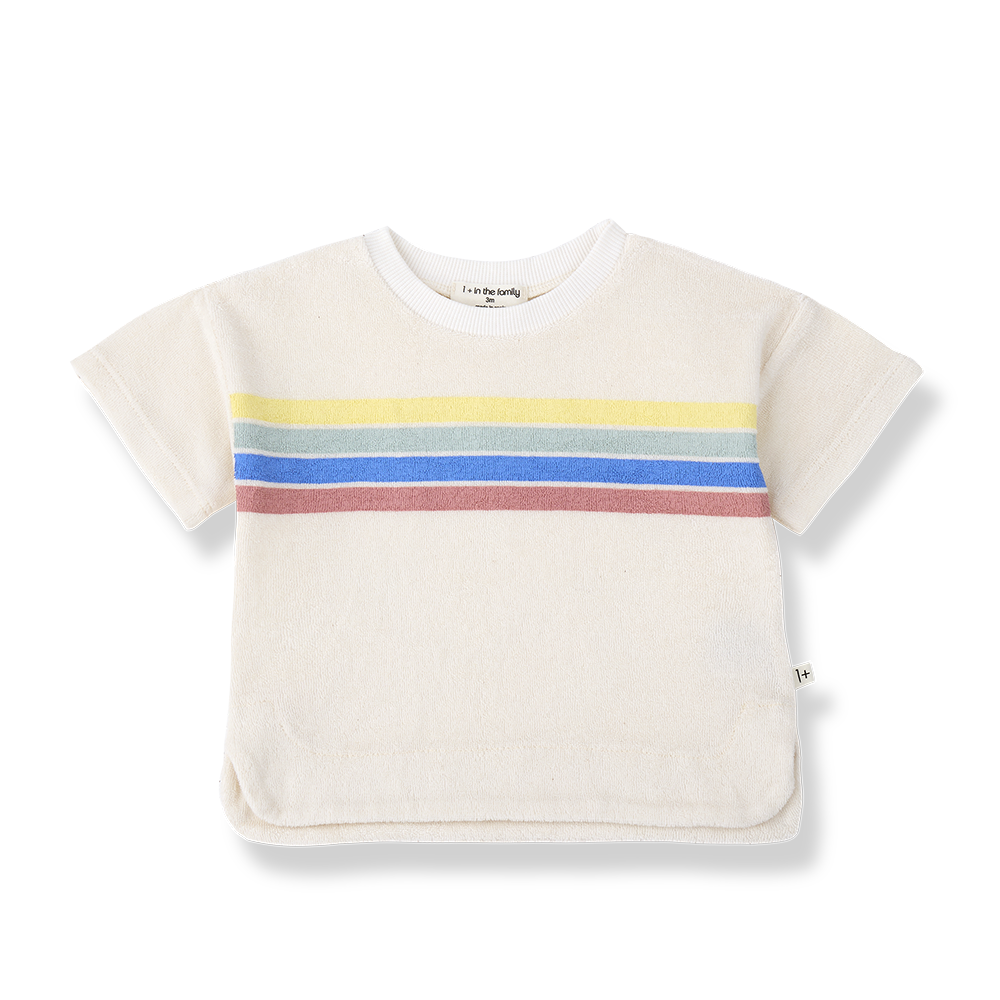 1+ in the family - S.sleeve t-shirt - Off-white