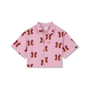 Wynken - beach crop shirt - candy butterfly