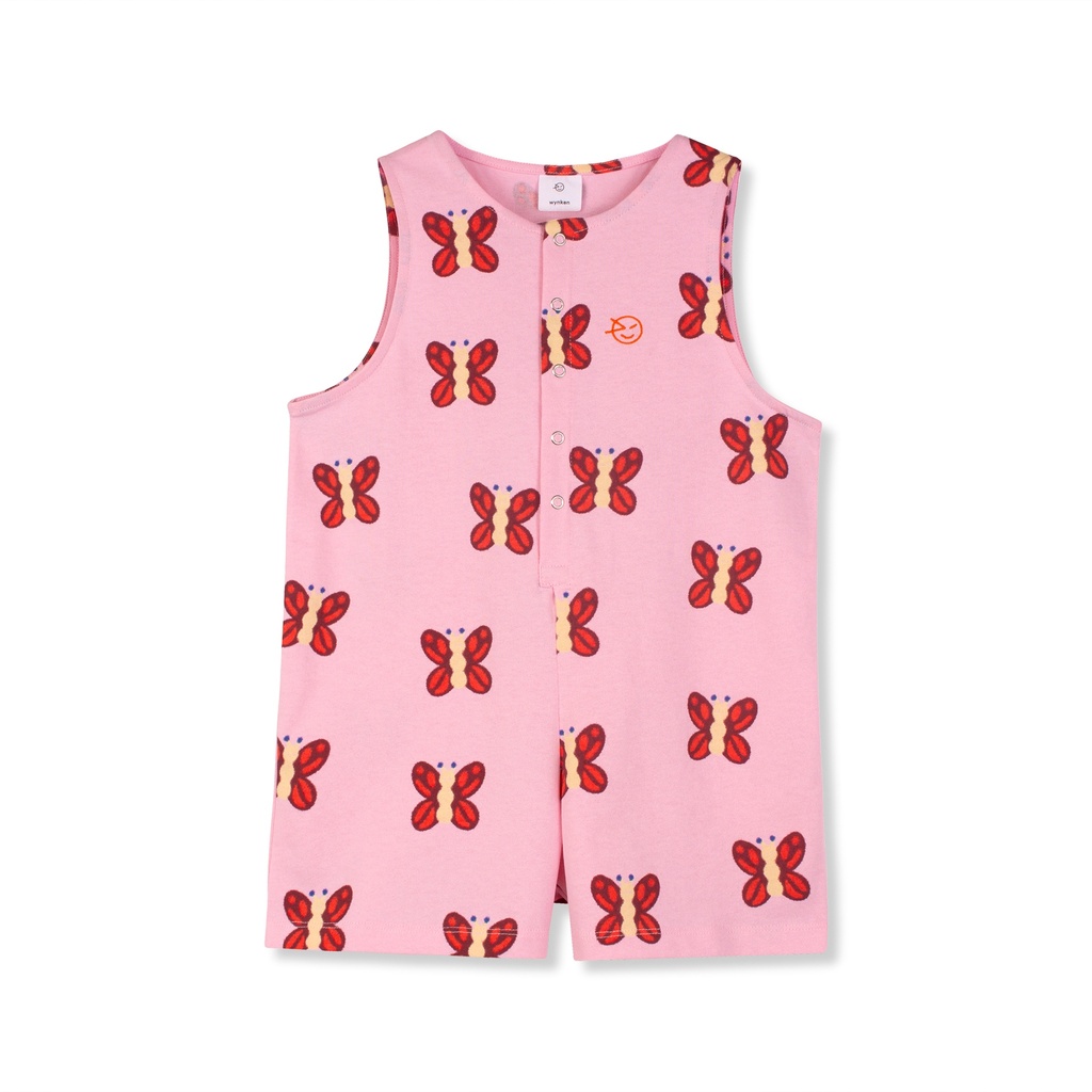Wynken - vela sleeveless onesie - candy butterfly (2 jaar)
