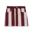 Wynken - cloud skirt - bench red stripe