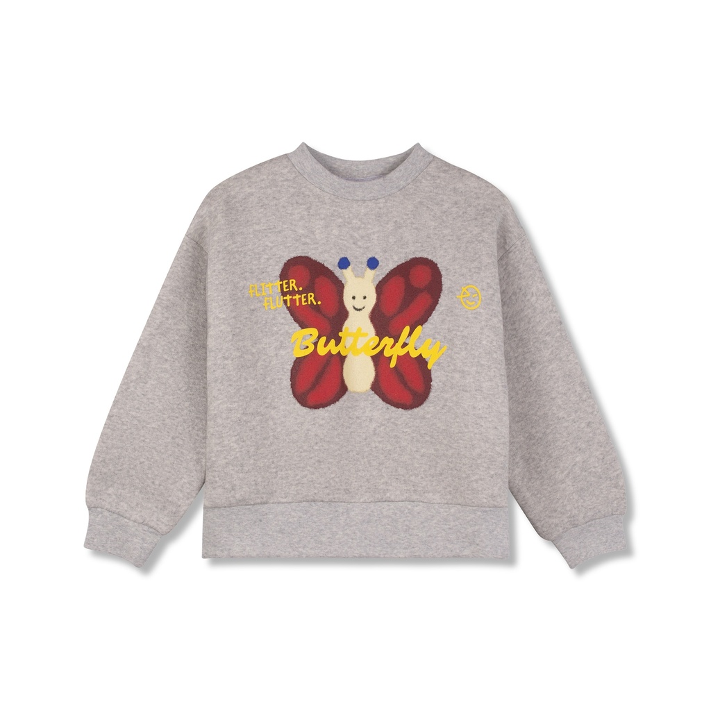 Wynken - bon bon sweat - grey melange