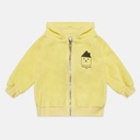 Weekend House Kids - Swan baby hoodie - Soft yellow