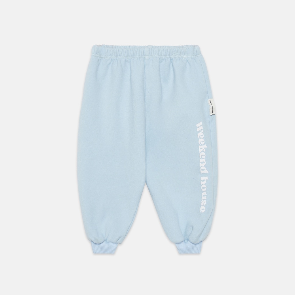 Weekend House Kids - Whk baby sweatpants - Celeste (6 maand)