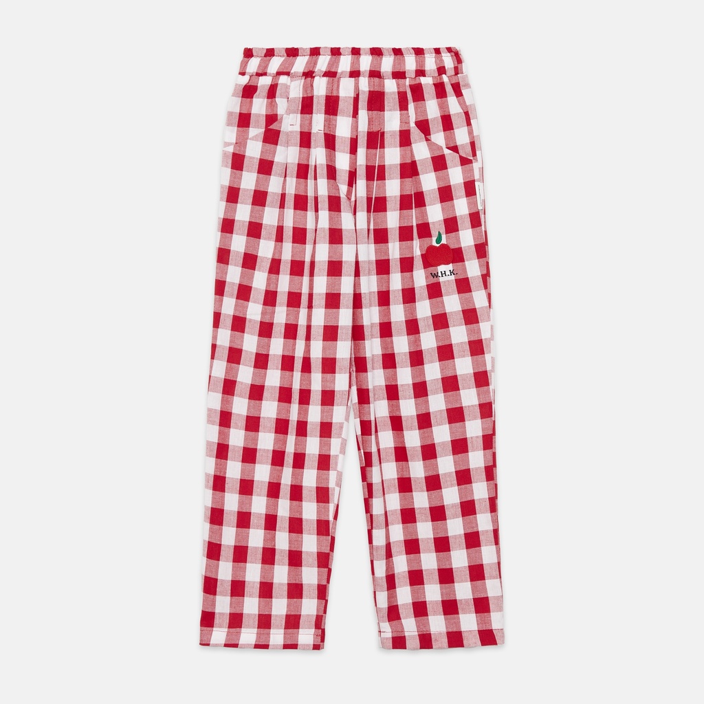 Weekend House Kids - Apple carrot pants - Red and white