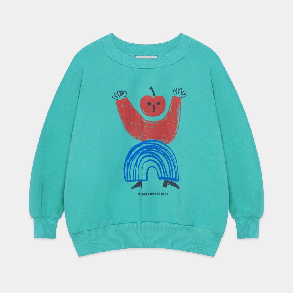 Weekend House Kids - Cherry kid sweatshirt - Green (2 jaar)