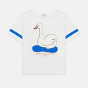 Weekend House Kids - Swan t-shirt - White