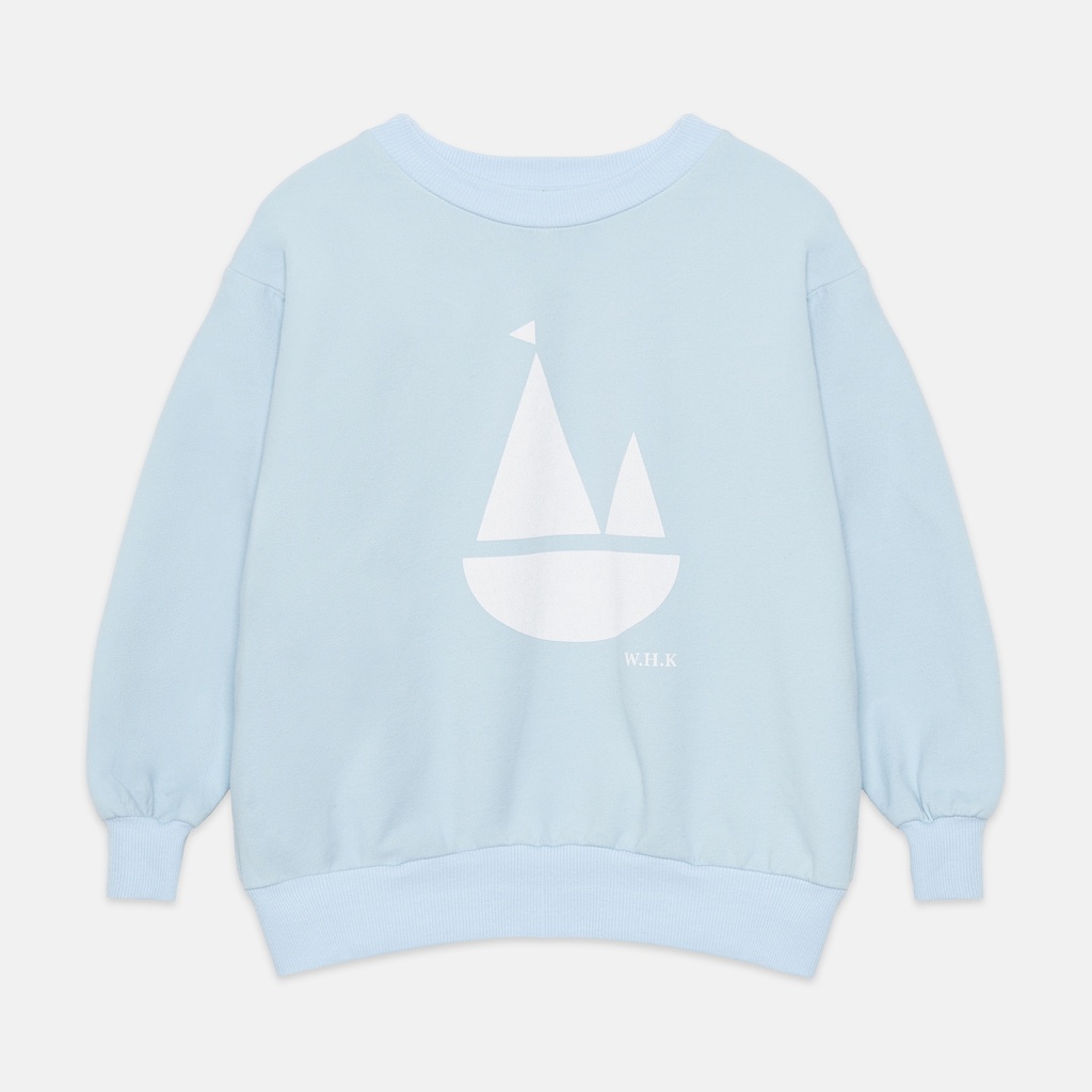 Weekend House Kids - Boat sweatshirt - Celeste (2 jaar)