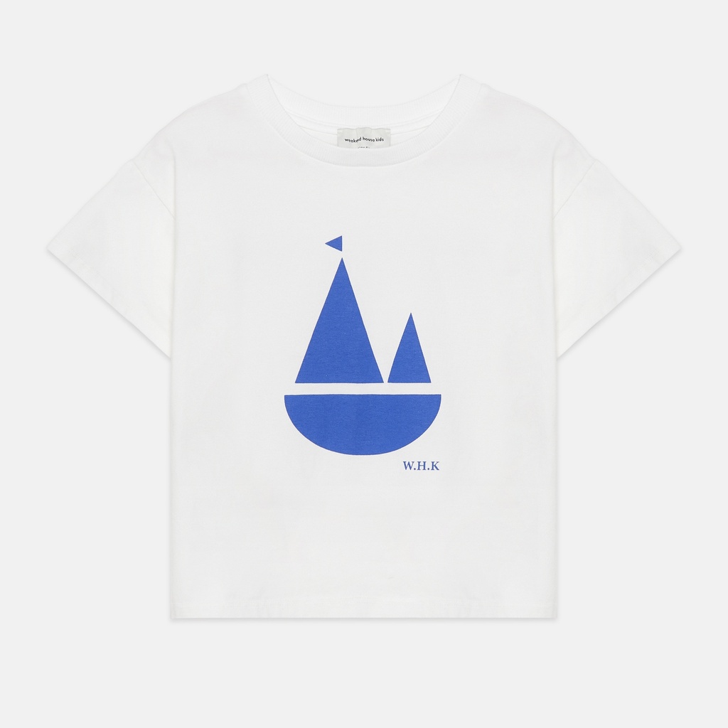 Weekend House Kids - Boat t-shirt - White (2 jaar)