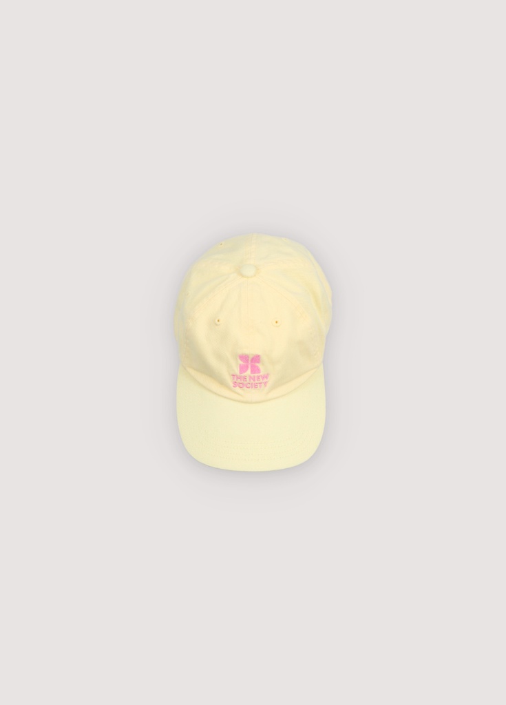 The New Society - Tns logo cap - Soft lemon (S - 36)