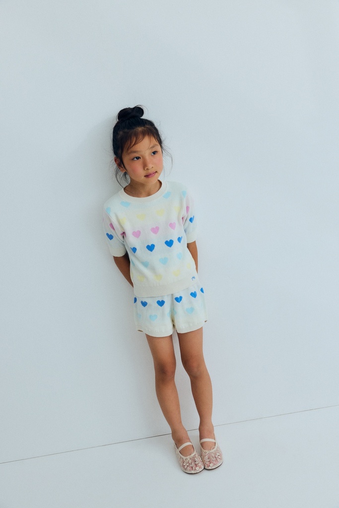 The New Society - Pinpilin jumper - Multicolor hearts (2 jaar)