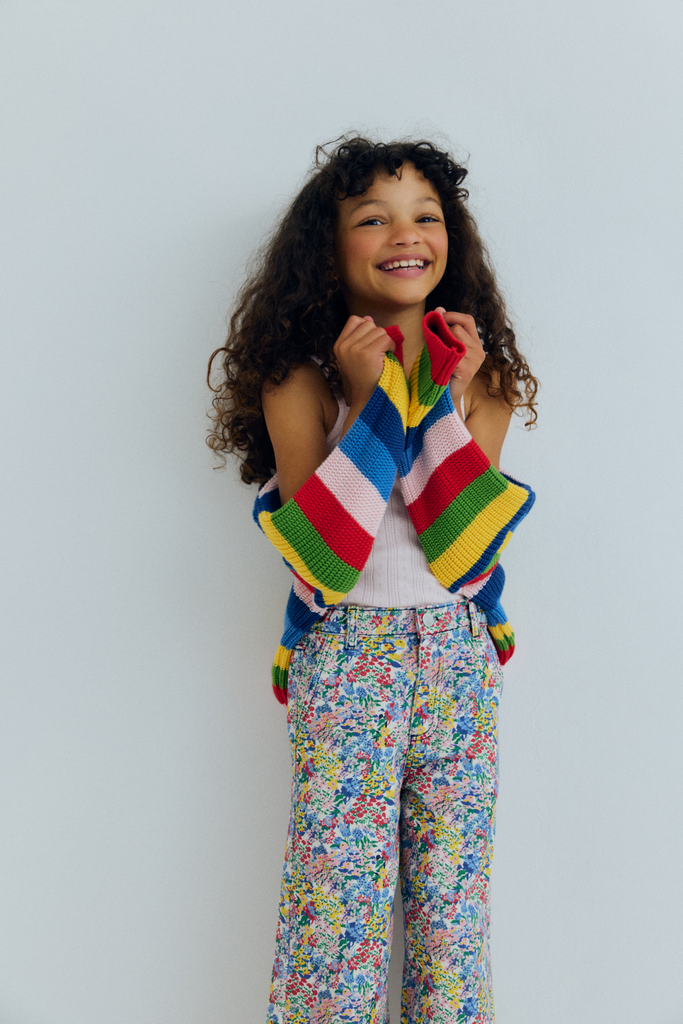 The New Society - Lily pant - Verbena print (2 jaar)