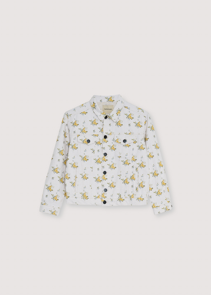 The New Society - Mimosa teen jacket - Mimosa print (12 jaar)