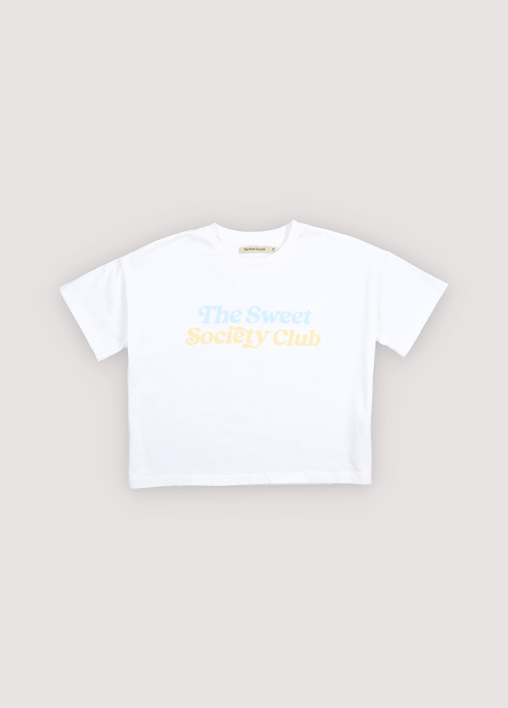 The New Society - Margarita teen t-shirt - Pure cloud (10 jaar)