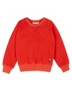 Emile & Ida - Sweat eponge - Coquelicot (ad014)