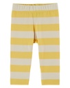 Emile & Ida - Legging raye - Rayure mimosa (ad107a)