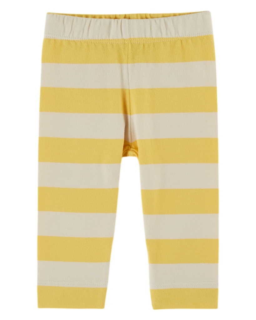 Emile & Ida - Legging raye - Rayure mimosa (ad107a)