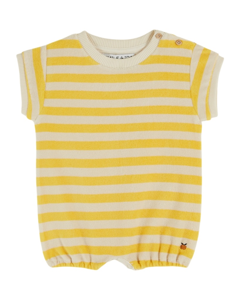 Emile & Ida - Combibloomer raye - Rayure mimosa (ad119a)