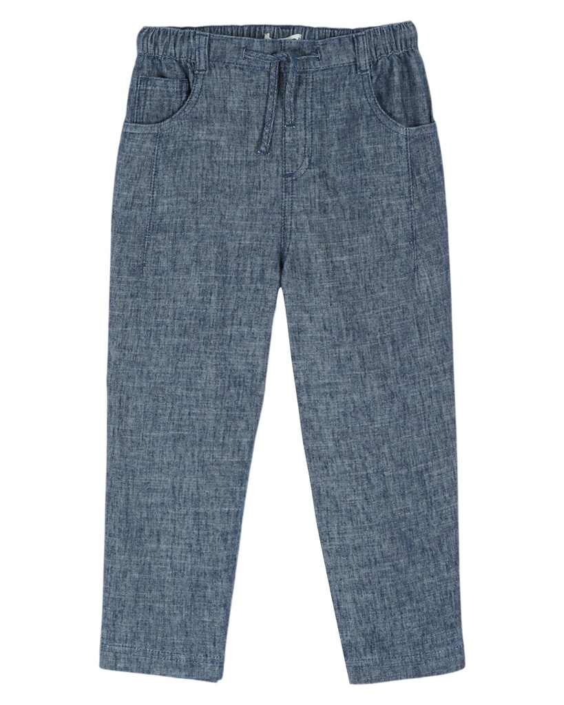 Emile & Ida - Pantalon - Marine chine (ad153)