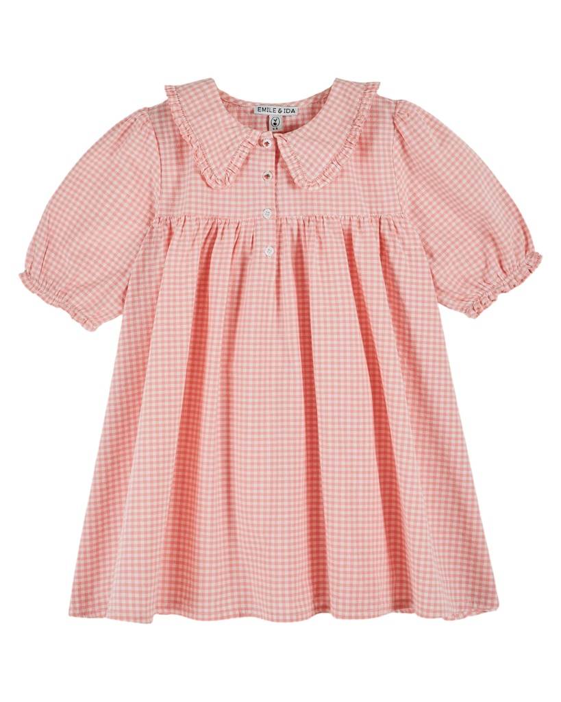 Emile & Ida - Robe ample vichy - Vivi (ad045b) (2 jaar)