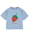 Emile & Ida - Tee shirt imprime place fruit - Ciel (ad015)