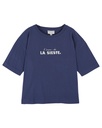 Emile & Ida - Tee shirt imprime - Marine (ida-daisy1)