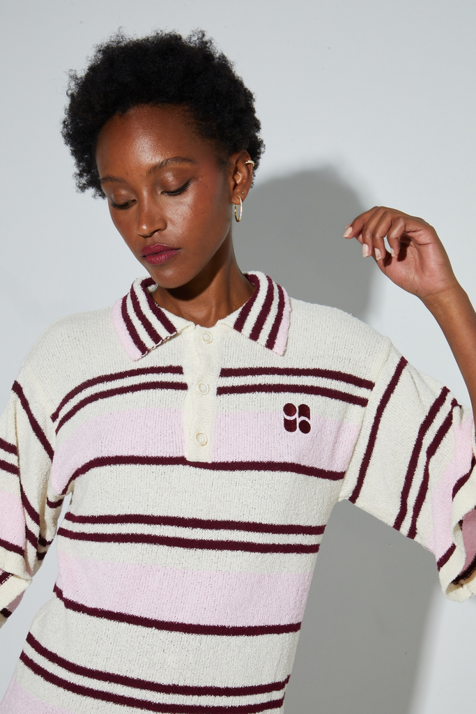 Imprevu - Polo shirt Ralphy (bordeaux)