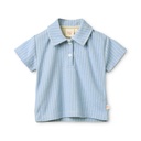 Flöss - Nohr shirt - Bright blue stripe