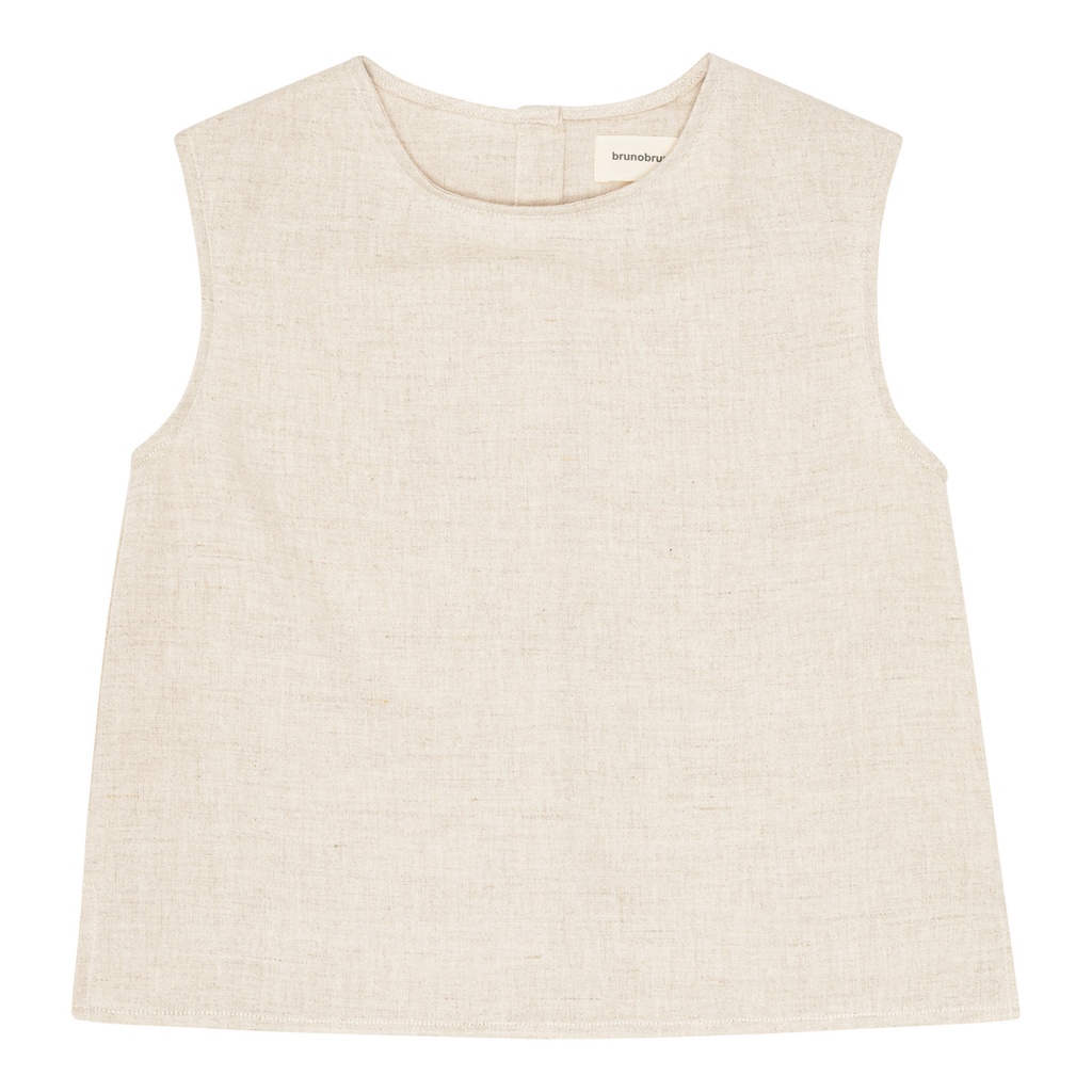 Brunobruno - Vida top - feather gray beige