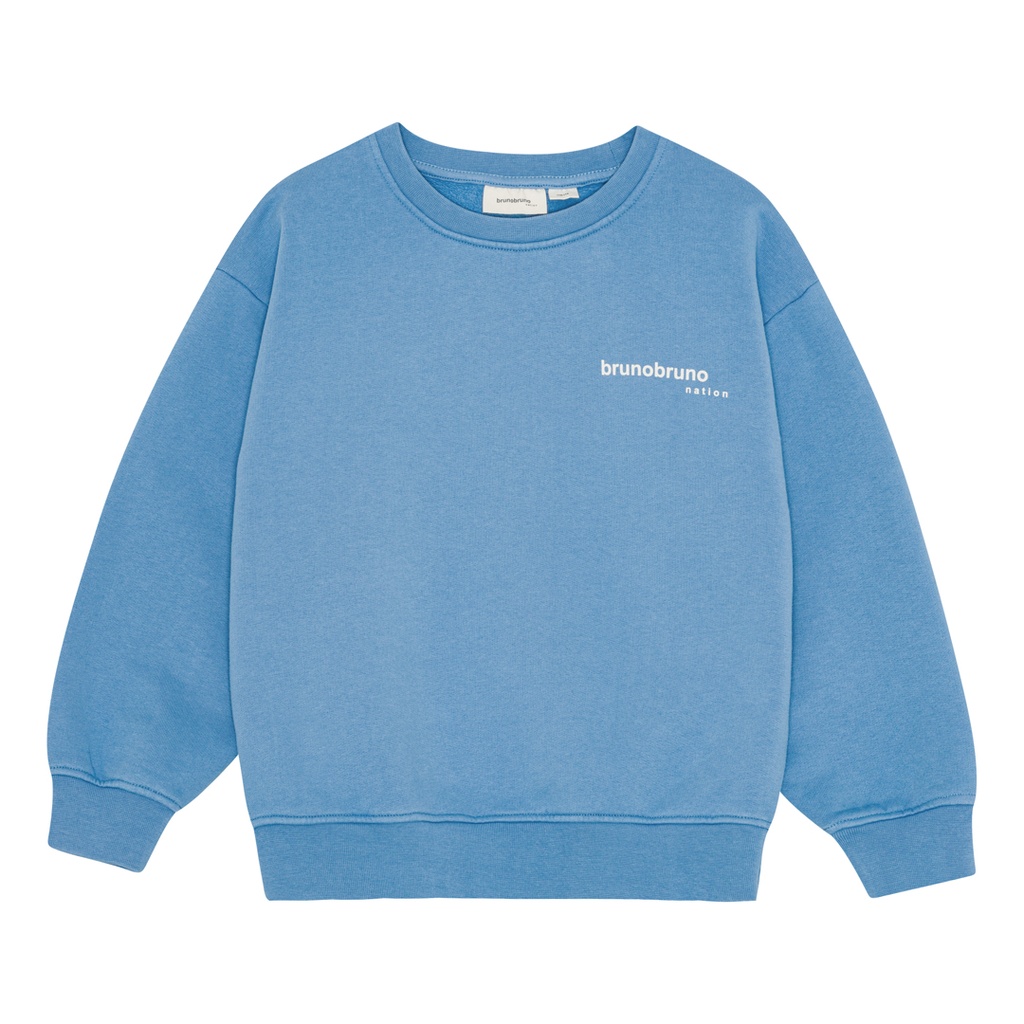 Brunobruno - Norah sweatshirt - provence blue (3 jaar)