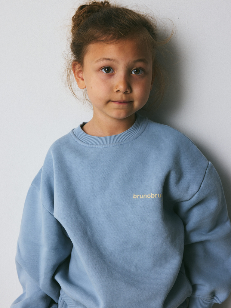 Brunobruno - Norah sweatshirt - dusty blue (3 jaar)