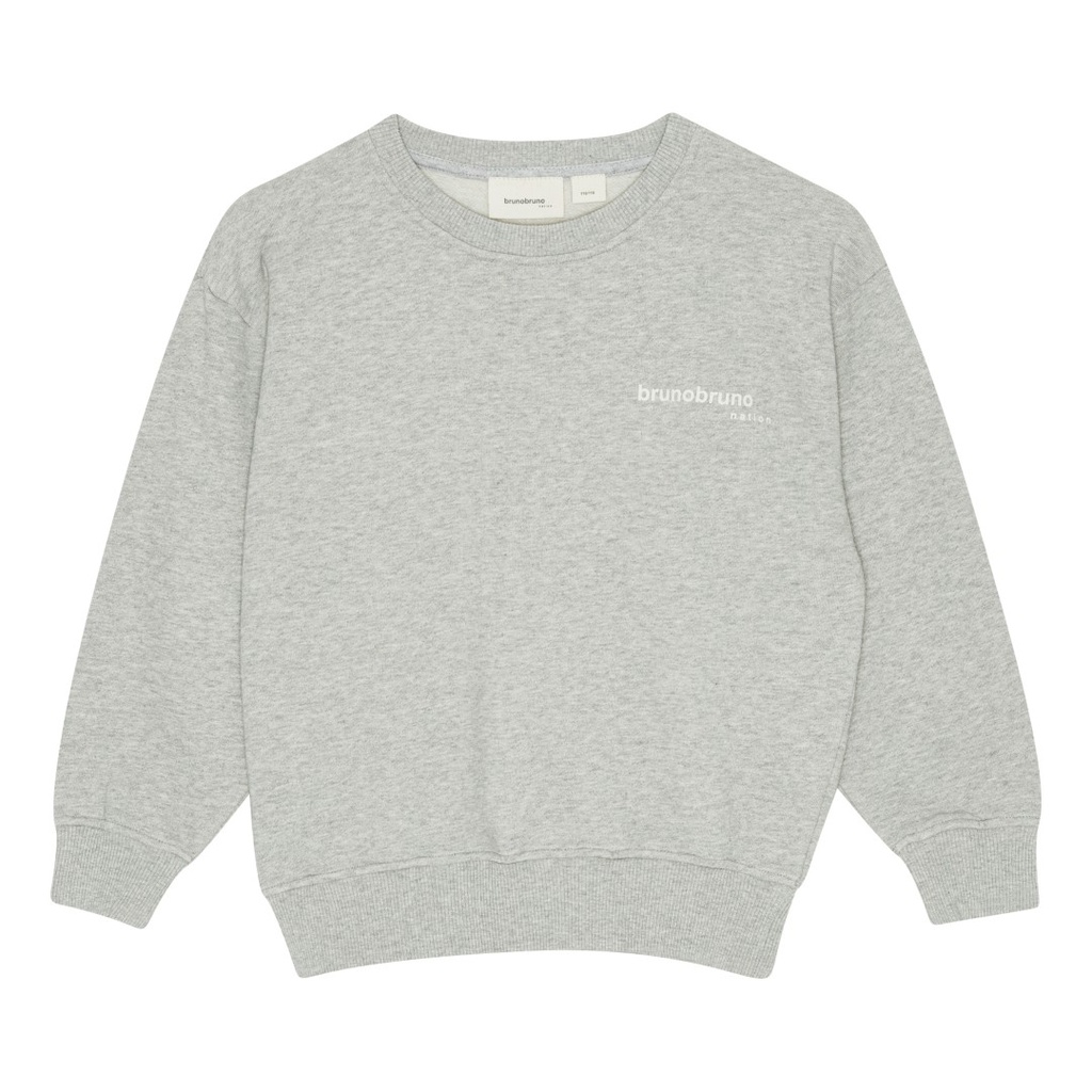 Brunobruno - Norah sweatshirt - light grey melange (3 jaar)