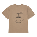 Brunobruno - Nanna t-shirt - walnut noodles