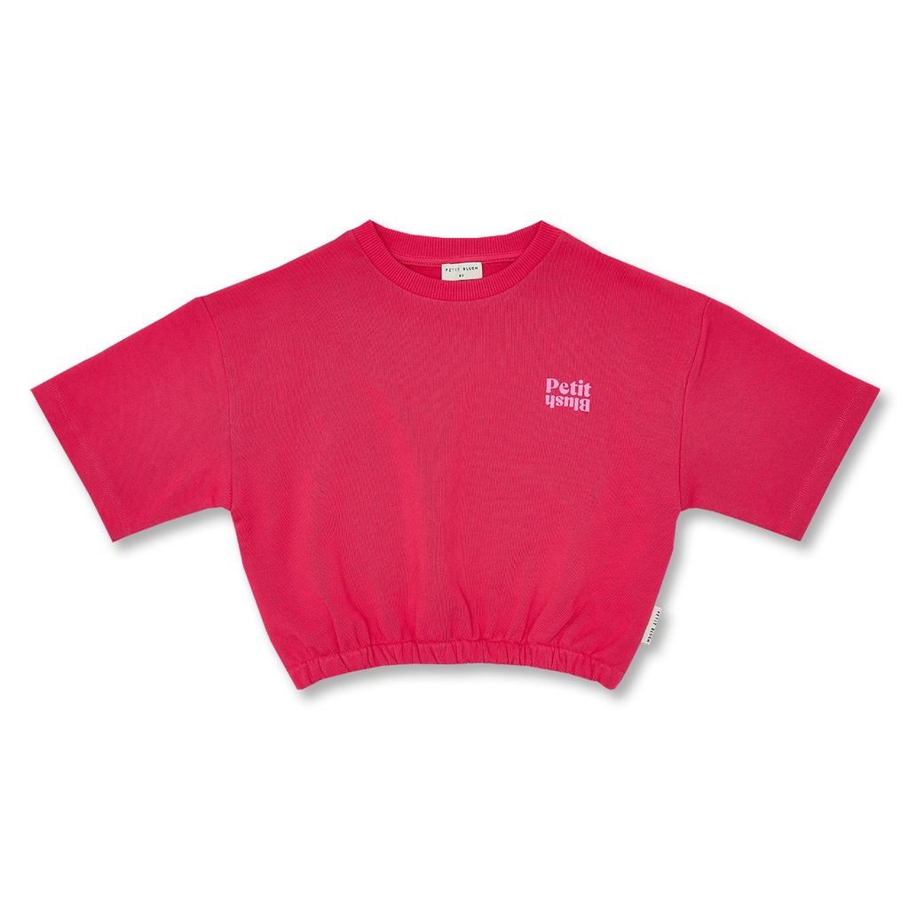 Petit Blush - T-shirt elastic waist - Raspberry wine (2 jaar)