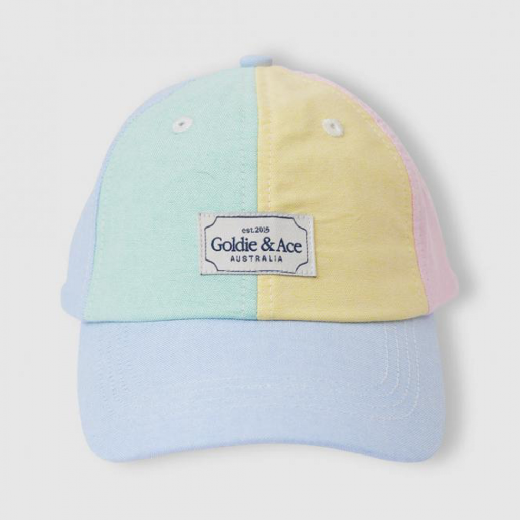 Goldie and Ace - Colour block tate cap (4 jaar)