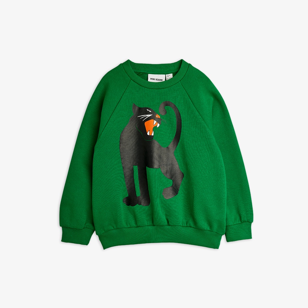 Mini Rodini - Panther sweatshirt - Green (3 jaar)
