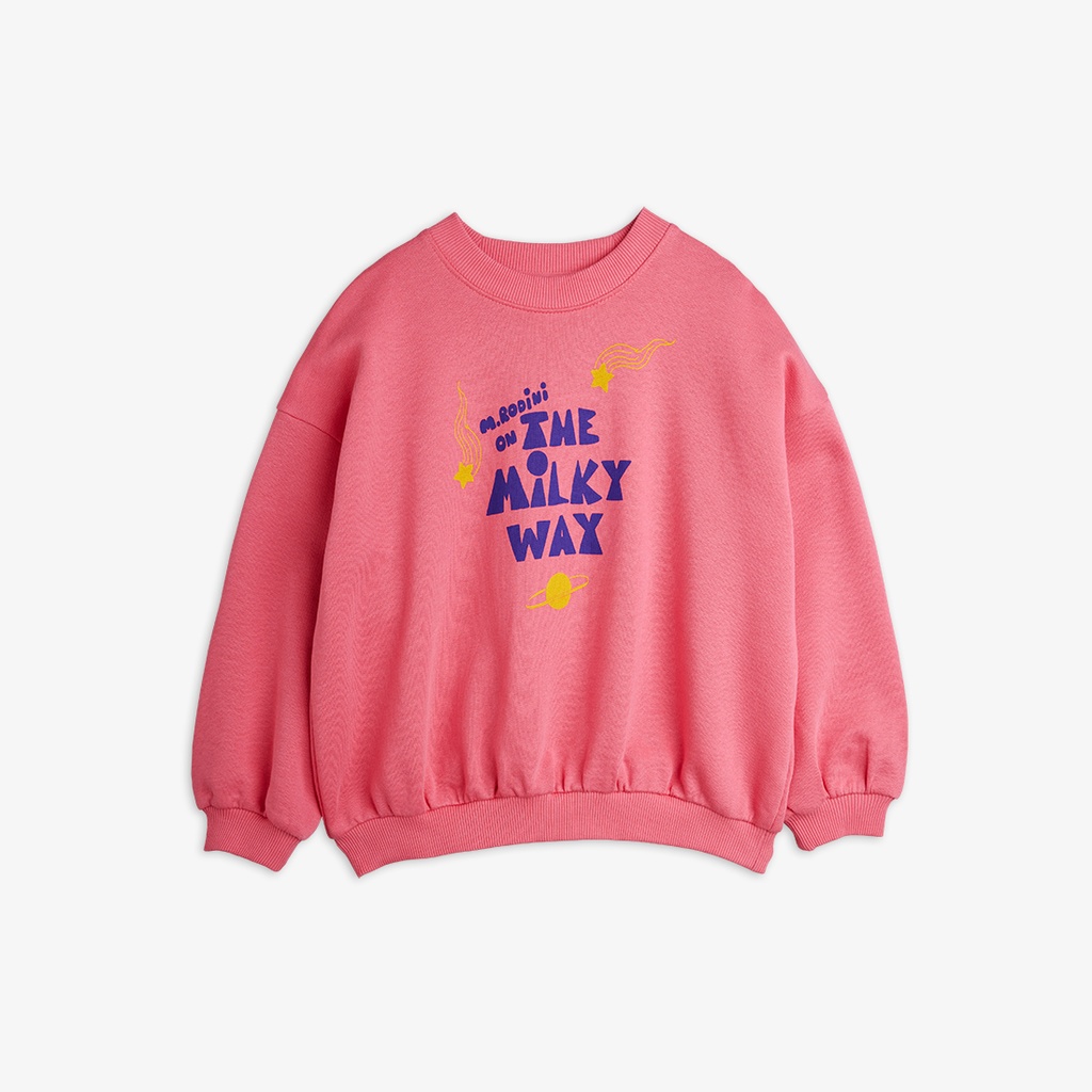 Mini Rodini - The milky way sweatshirt - Pink (11 jaar)